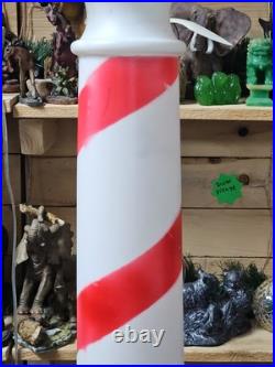 Vintage 1991 UNION NORTH POLE SIGN, Lighted Christmas Blow Mold 45 No Cord