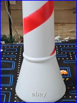 Vintage 1991 UNION NORTH POLE SIGN, Lighted Christmas Blow Mold 45 No Cord