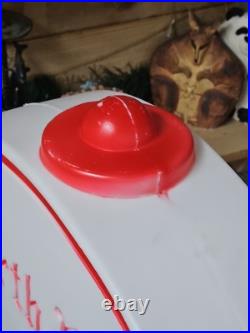 Vintage 1991 UNION NORTH POLE SIGN, Lighted Christmas Blow Mold 45 No Cord