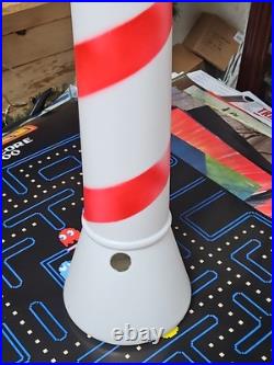 Vintage 1991 UNION NORTH POLE SIGN, Lighted Christmas Blow Mold 45 No Cord