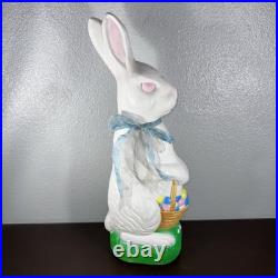 Vintage 1993 Easter Bunny Blow Mold Don Featherstone Union Products 31