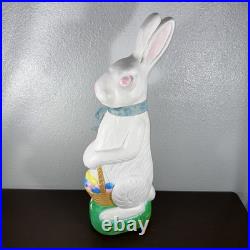Vintage 1993 Easter Bunny Blow Mold Don Featherstone Union Products 31