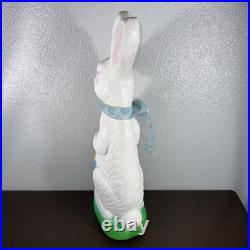 Vintage 1993 Easter Bunny Blow Mold Don Featherstone Union Products 31