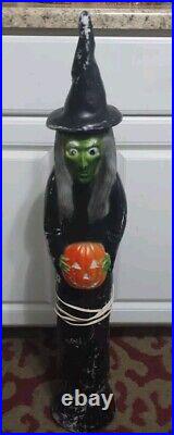 Vintage 1994 Don Featherstone Pencil Skinny Witch Blow Mold 36 Union Products