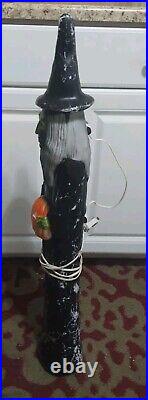 Vintage 1994 Don Featherstone Pencil Skinny Witch Blow Mold 36 Union Products