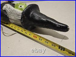 Vintage 1994 Don Featherstone Pencil Skinny Witch Blow Mold 36 Union Products