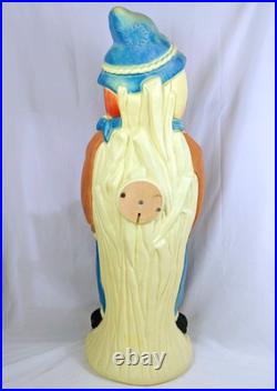 Vintage 1995 Empire 34 Pumpkin Head Scarecrow Lighted Halloween Blow Mold