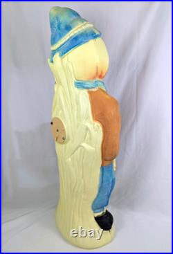 Vintage 1995 Empire 34 Pumpkin Head Scarecrow Lighted Halloween Blow Mold