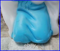 Vintage 1995 Empire Lighted Nativity Blow Mold Mary 26.5 Tall