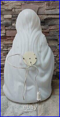 Vintage 1995 Empire Lighted Nativity Blow Mold Mary 26.5 Tall