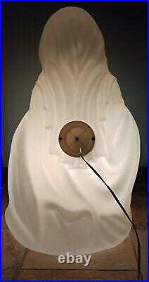 Vintage 1995 Empire Lighted Nativity Blow Mold Mary 26.5 Tall