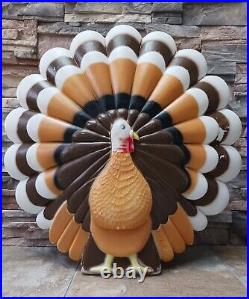 Vintage 1995 THANKSGIVING TURKEY Blow Mold Don Featherstone Union Products