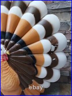 Vintage 1995 THANKSGIVING TURKEY Blow Mold Don Featherstone Union Products