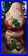 Vintage 1997 TPI 4’3 Santa Claus With Puppies Blow Mold