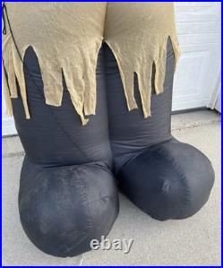 Vintage 2005 Gemmy Airblown Inflatable Ogre 8 Foot Monster Works