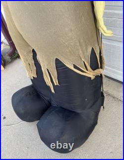 Vintage 2005 Gemmy Airblown Inflatable Ogre 8 Foot Monster Works