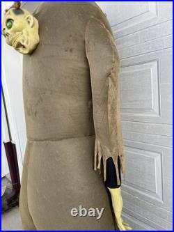 Vintage 2005 Gemmy Airblown Inflatable Ogre 8 Foot Monster Works