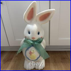 Vintage 22 Easter Blow Mold Bunny Rabbit Chick Duck Belly Floppy Ears RARE HTF