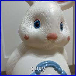 Vintage 22 Easter Blow Mold Bunny Rabbit Chick Duck Belly Floppy Ears RARE HTF