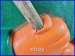 Vintage 31 Union Don Featherstone Pumpkin Scarecrow Lighted Blow Mold