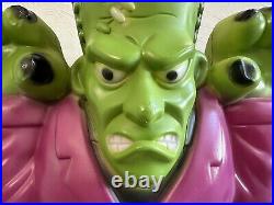 Vintage 36 Frankenstein Monster Halloween Blow Mold Light General Foam Plastics