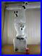 Vintage 3 Ghost in Tombstone Lighted Halloween Blow Mold Decor UNION 41 (b)