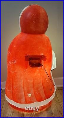 Vintage 40 Santa's Best Mrs. Santa Claus Lighted Christmas Blow Mold RARE Vintage 40 Santa's Best Mrs. Santa Claus Lighted Christmas Blow Mold RARE