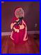 Vintage 40 Santas Best Mrs. Claus Lighted Blow Mold Christmas Decor SOME DAMAGE