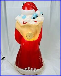 Vintage 41 Belsnickel St Nick Father Christmas Santa Claus Empire Blow Mold