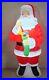 Vintage 41 Empire Lighted Blow Mold Santa Claus With Stocking EUC