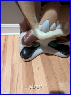 Vintage 41 Santa's Best Taz Tasmanian Christmas Santa Blow Mold Rare READ