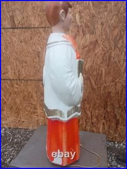 Vintage 48 Poloron Choir BOY Vintage Blow Mold Blowmold Christmas