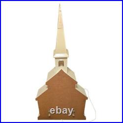 Vintage 60s Beco Original Illuminated Giant Country Church 51 with Box Incomplete