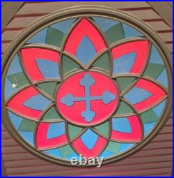 Vintage 60s Beco Original Illuminated Giant Country Church 51 with Box Incomplete