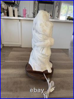 Vintage 70s-80s 18 Ghost Blow Mold Foam Halloween Decoration