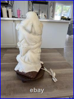 Vintage 70s-80s 18 Ghost Blow Mold Foam Halloween Decoration
