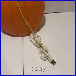 Vintage 90s Blow Mold Pumpkin Totem Halloween 1994 Union Don Featherstone 34
