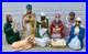 Vintage 9-Piece Nativity Blow Mold Set General Foam Plastics Christmas
