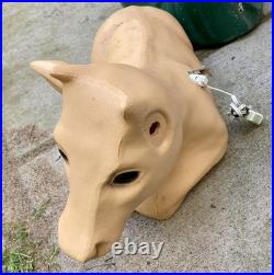 Vintage 9-Piece Nativity Blow Mold Set General Foam Plastics Christmas