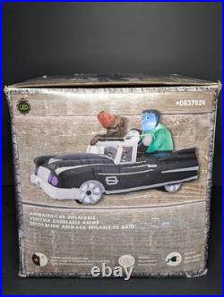 Vintage Airblown Animated Inflatable Halloween Bouncing Low Rider Car withMonsters