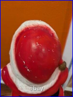 Vintage BLOW MOLD Large 32 Christmas Santa Claus Light Works! Item No 975