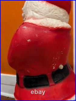 Vintage BLOW MOLD Large 32 Christmas Santa Claus Light Works! Item No 975