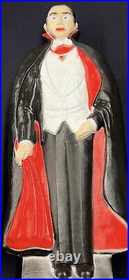 Vintage Bela Lugosi Dracula Blow Mold Halloween Don Featherstone Union Products