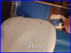 Vintage Blow Mold General Foam Plastics Set Of 3 Pieces Lighted Nativity