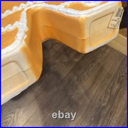 Vintage Blow Mold Gingerbread Figures And Tree Collection Lighted Union Products