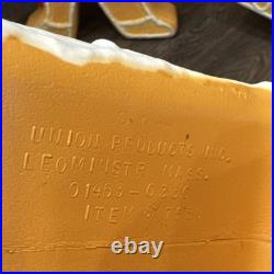 Vintage Blow Mold Gingerbread Figures And Tree Collection Lighted Union Products