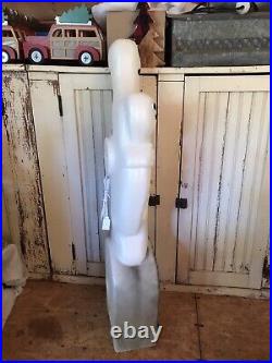 Vintage Blow Mold Halloween Ghost on Tombstone New Old Stock Union Featherstone