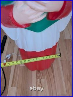 Vintage Blow Mold Rare 41 TPI Choir Boy Caroler Christmas Nativity Htf
