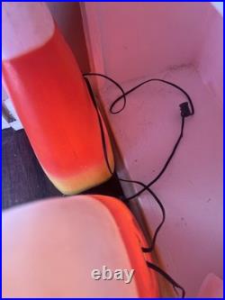 Vintage Candy Corn Blow Molds RARE With Lights