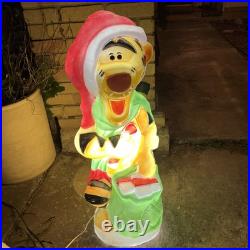 Vintage Disney Tigger 36 Lighted Blow Mold